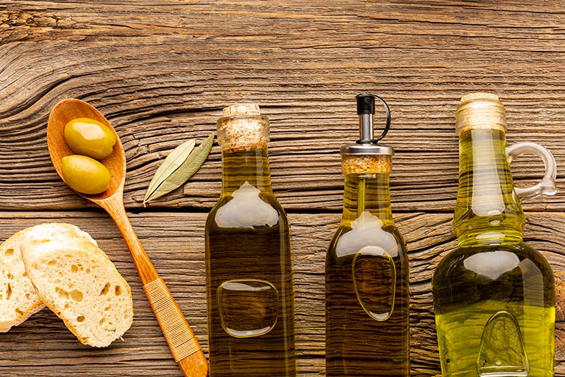 diferencia entre el aceite de oliva y el aceite de girasol